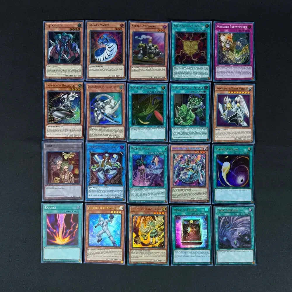 lot of 20 yu-gi-oh! holo cards vintage/modern 1st edition/regular yugioh